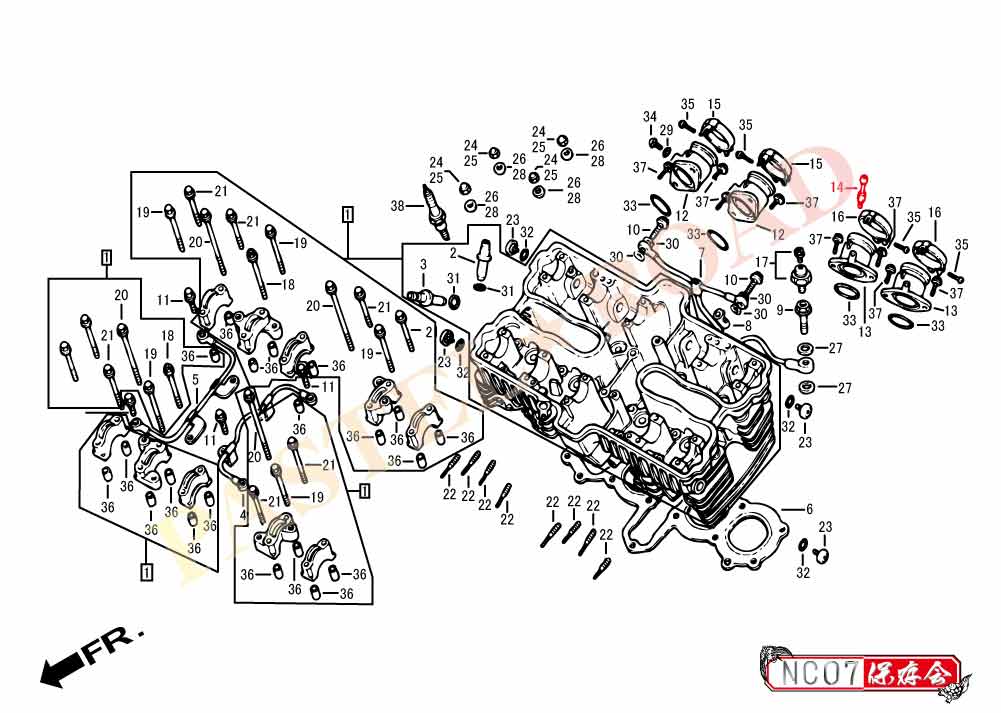 とよ様☆CBX用13段コア黒、ステー黒、サイドパイプゴールド-